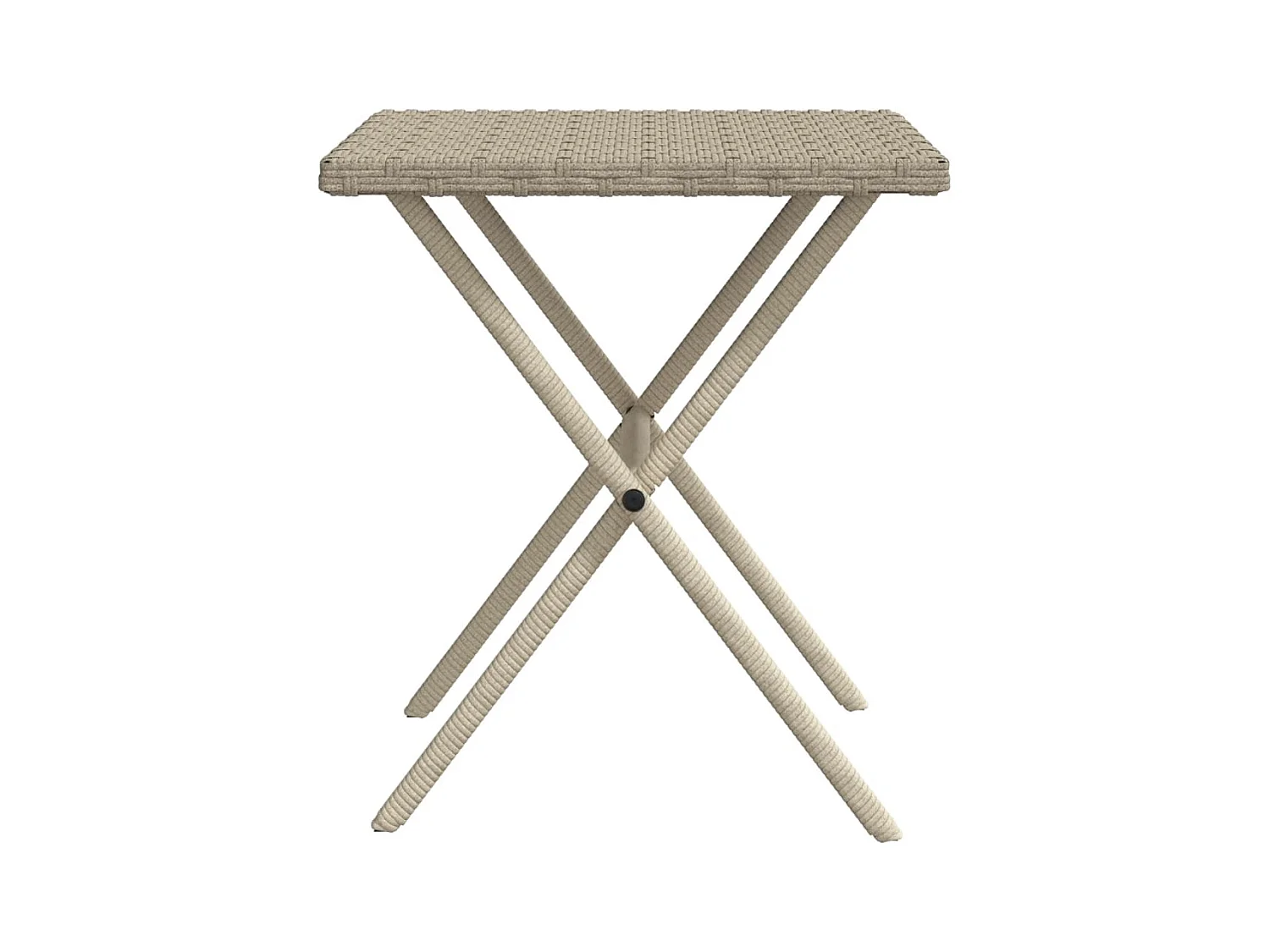 Chaises longues lot de 2 avec table gris clair résine tressée