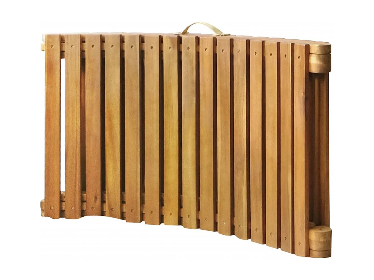 Chaises longues lot de 2 avec coussins Bois d'acacia solide