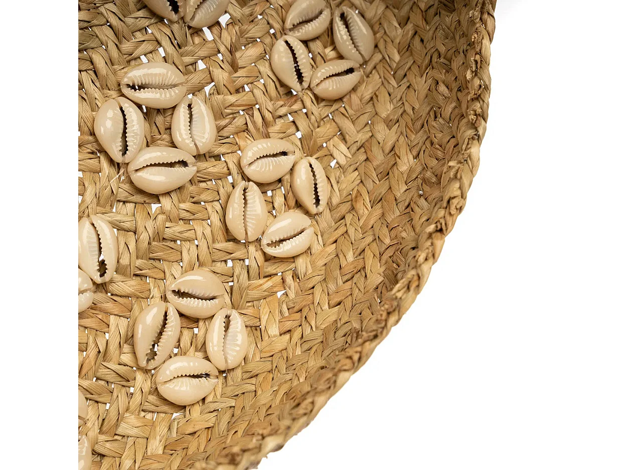 L'Assiette Caribe Shell - Naturel Blanc - M