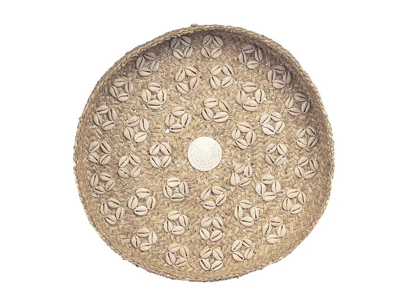 L'Assiette Caribe Shell - Naturel Blanc - M