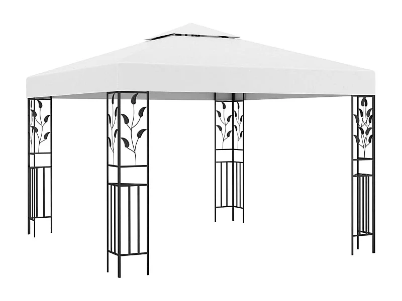 Tonnelle 3x3 m Blanc 180 g/m²