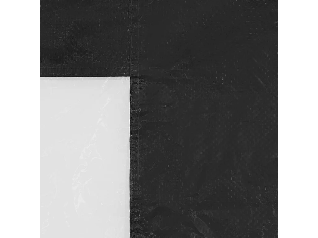 Paroi de tente de réception 2 pcs avec fenêtre PE Anthracite