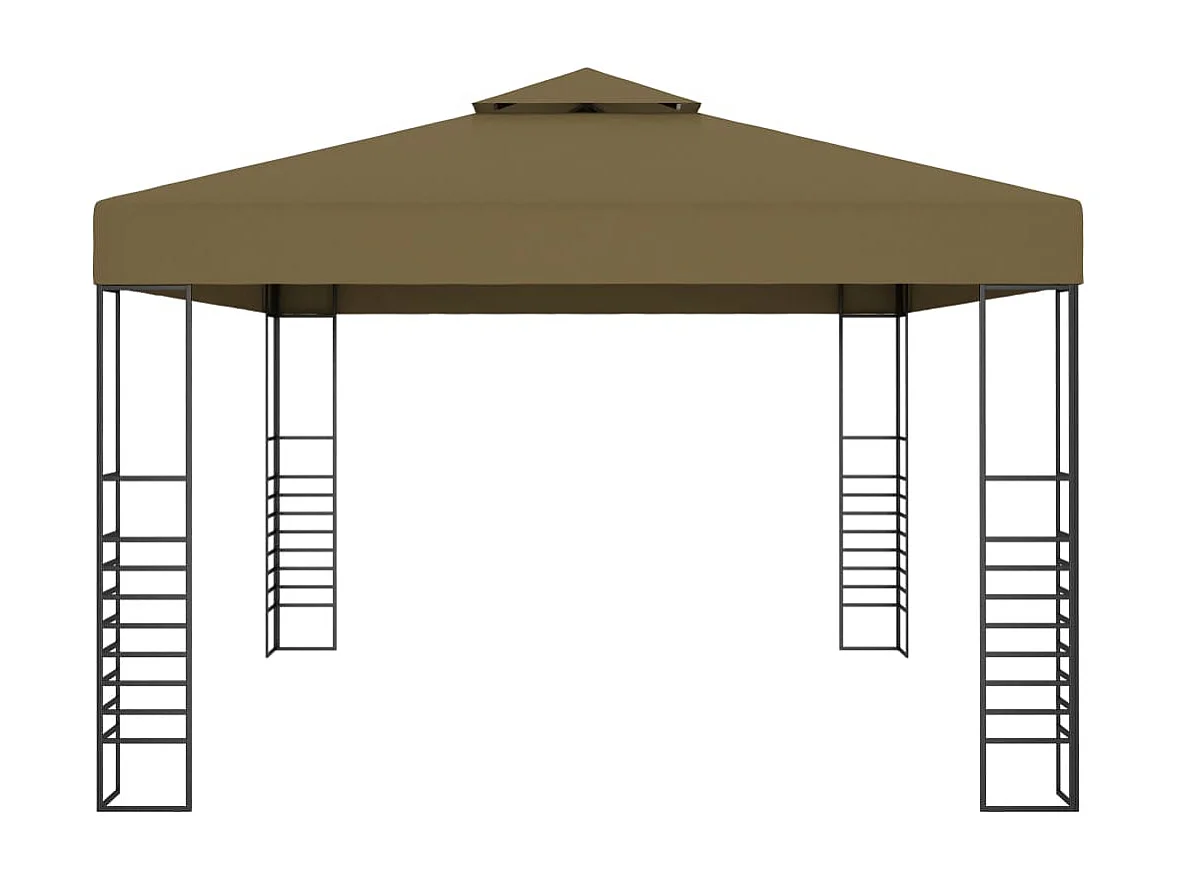 Chapiteau 3x4 m Taupe 180 g/m²