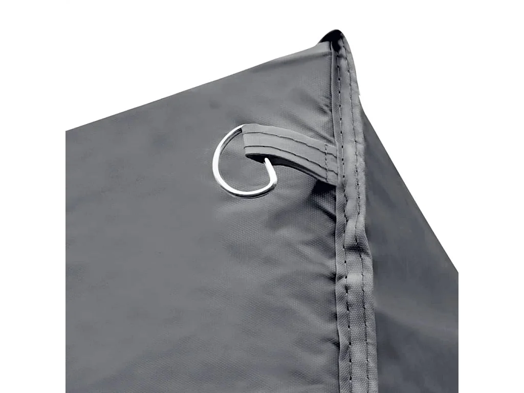 Tente de réception pliable avec parois 3x6 m anthracite