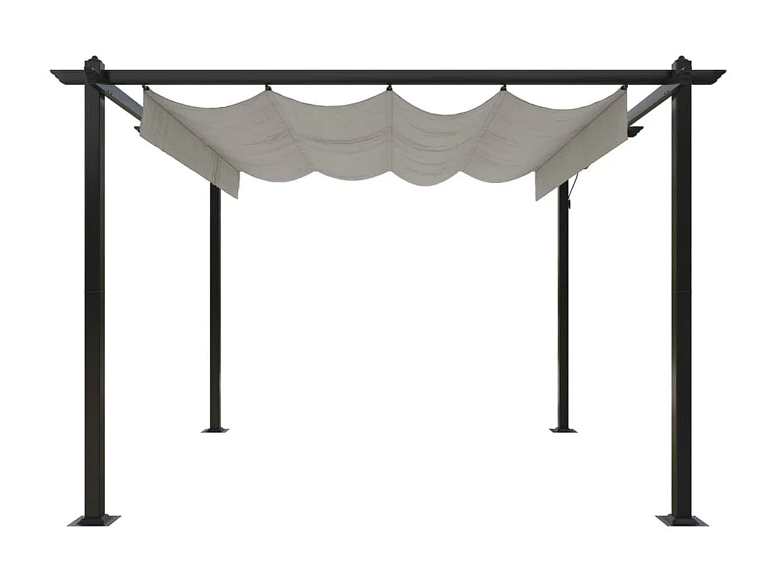 Tenda para festas 3x6 m PE antracite