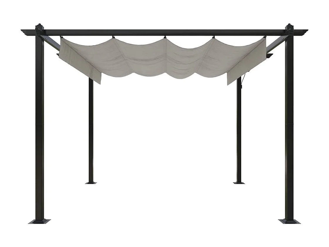 Tenda para festas 3x6 m PE antracite