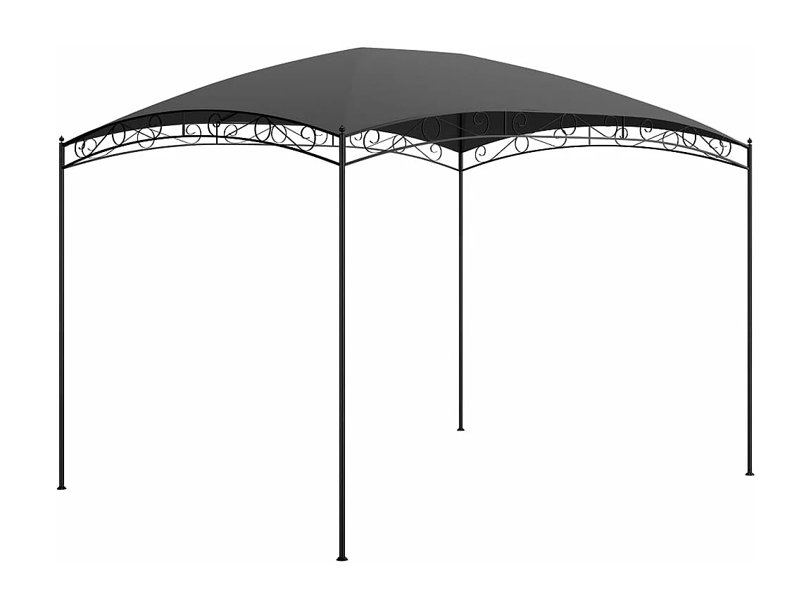 Gazebo 3x4x2,65 m 180 g/m² antracite