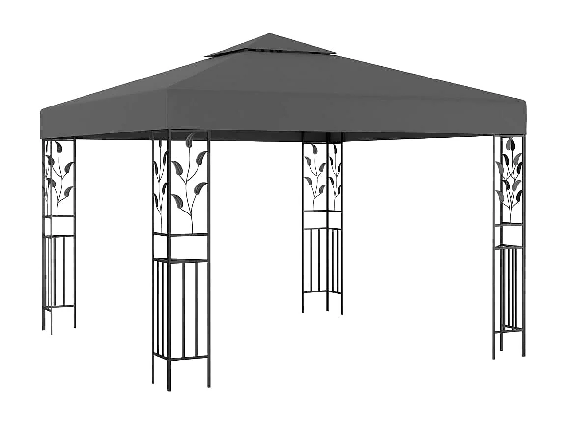 Belvédère 3x3 m Anthracite