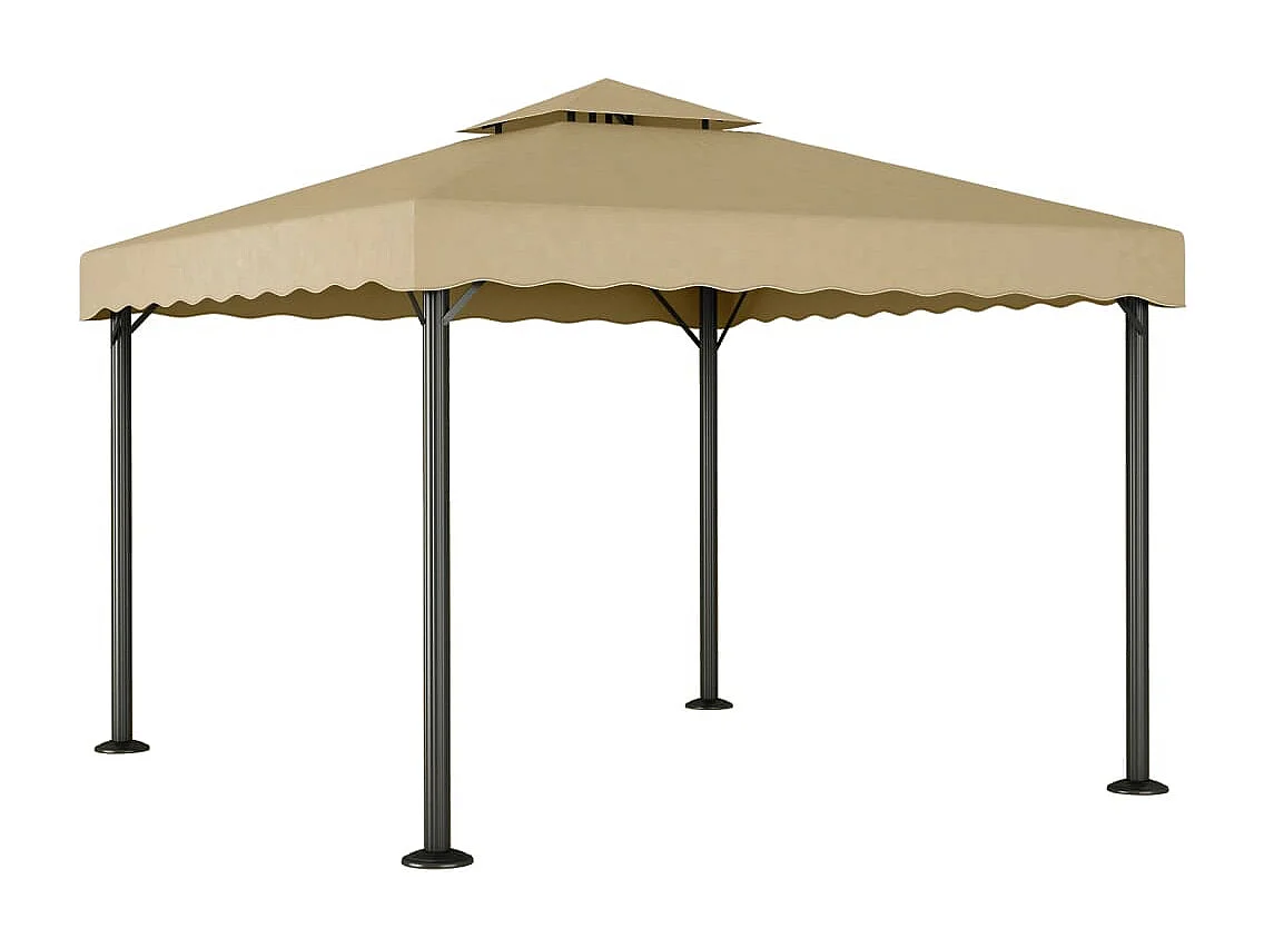 Tenda para festas 3x6 m PE antracite