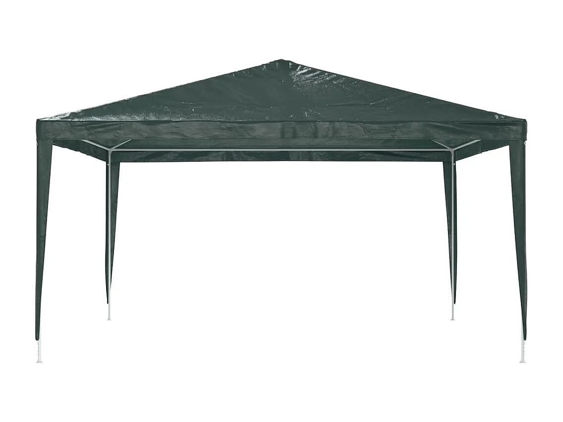 Tente de réception professionnelle 4x4 m Vert 90 g/m²