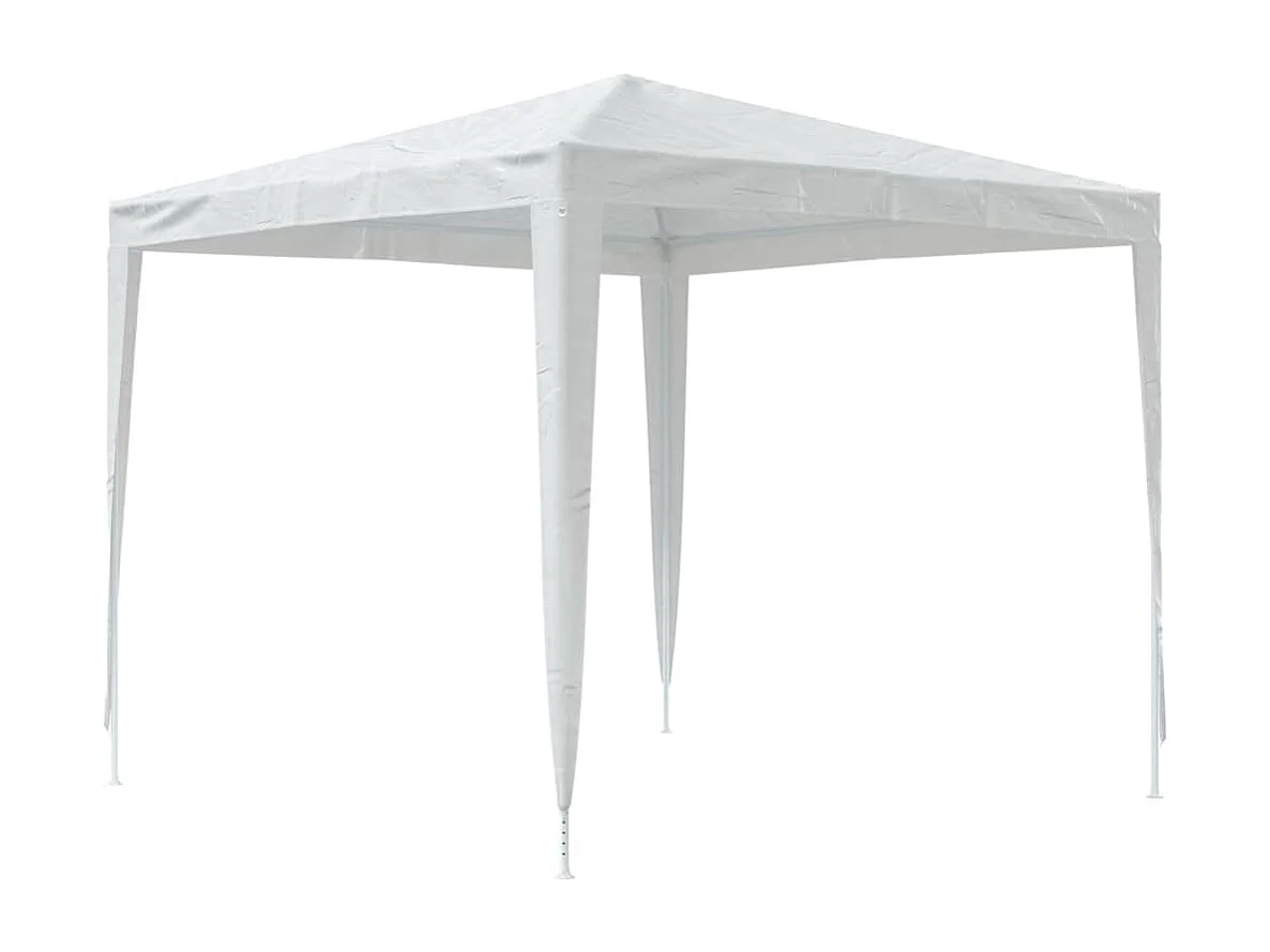 Tente de réception 2,5x2,5 m Blanc