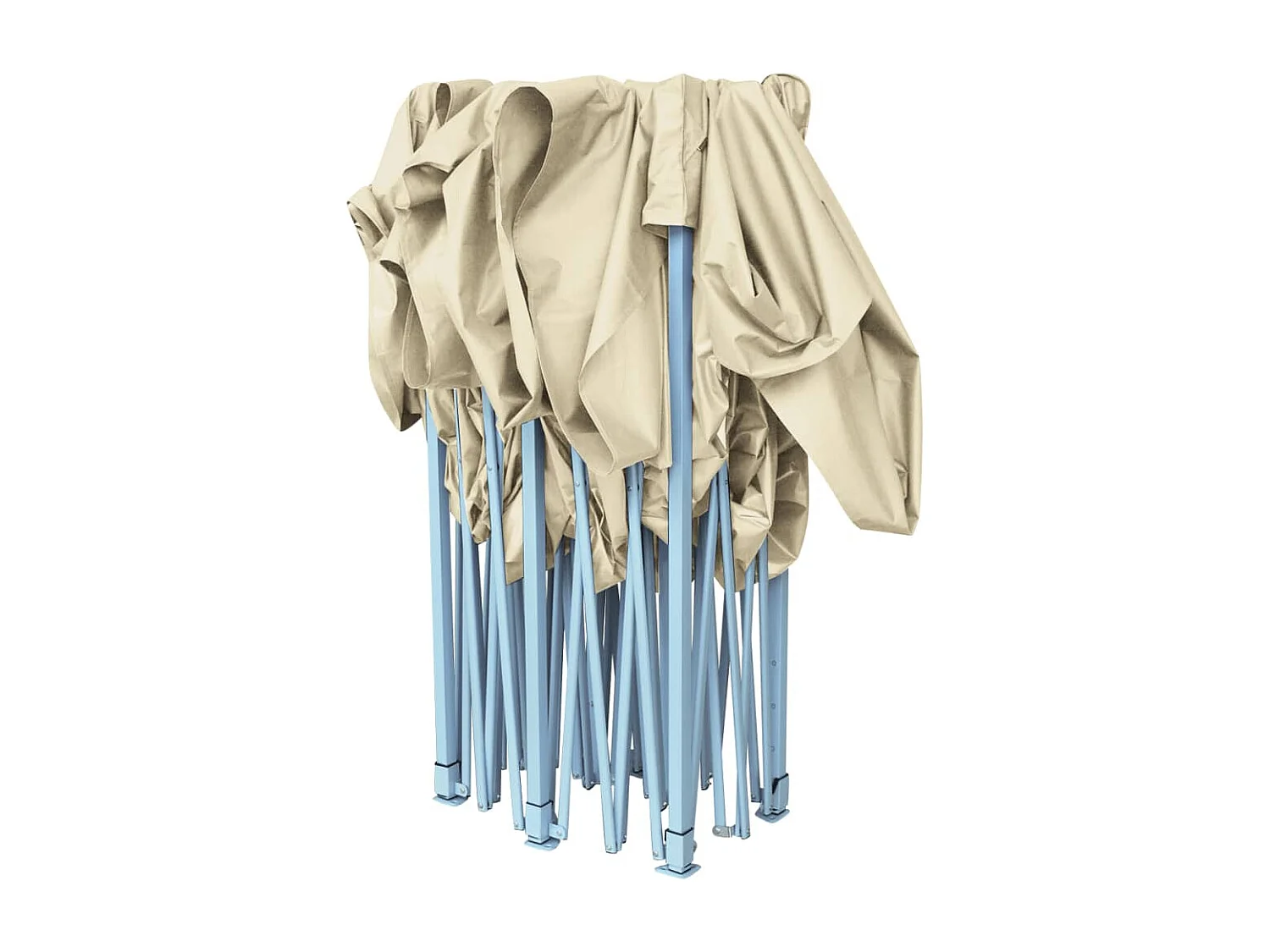 Gazebo/tenda de jardim com cortinas, 3,5 x 2,7 m