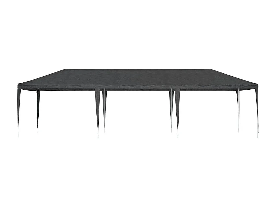 Profi-Partyzelt 4×9 m Anthrazit 90 g/m²