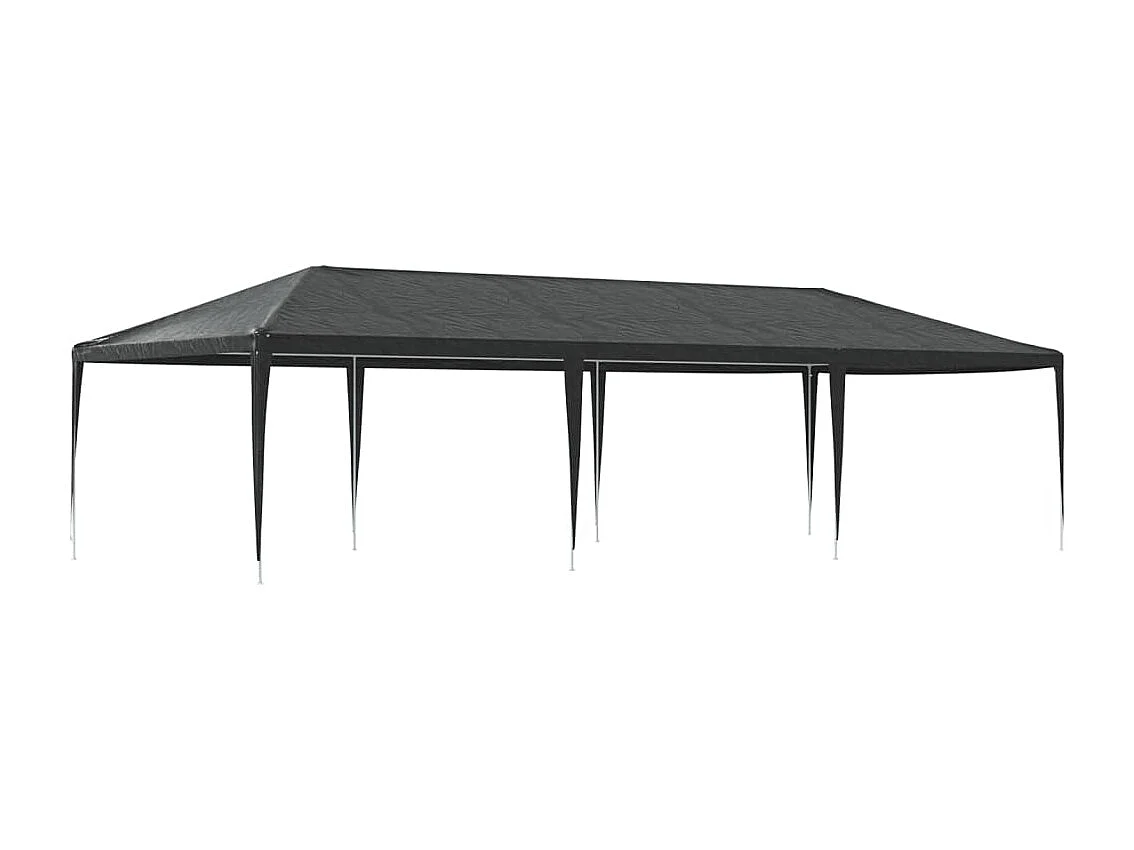 Profi-Partyzelt 4×9 m Anthrazit 90 g/m²