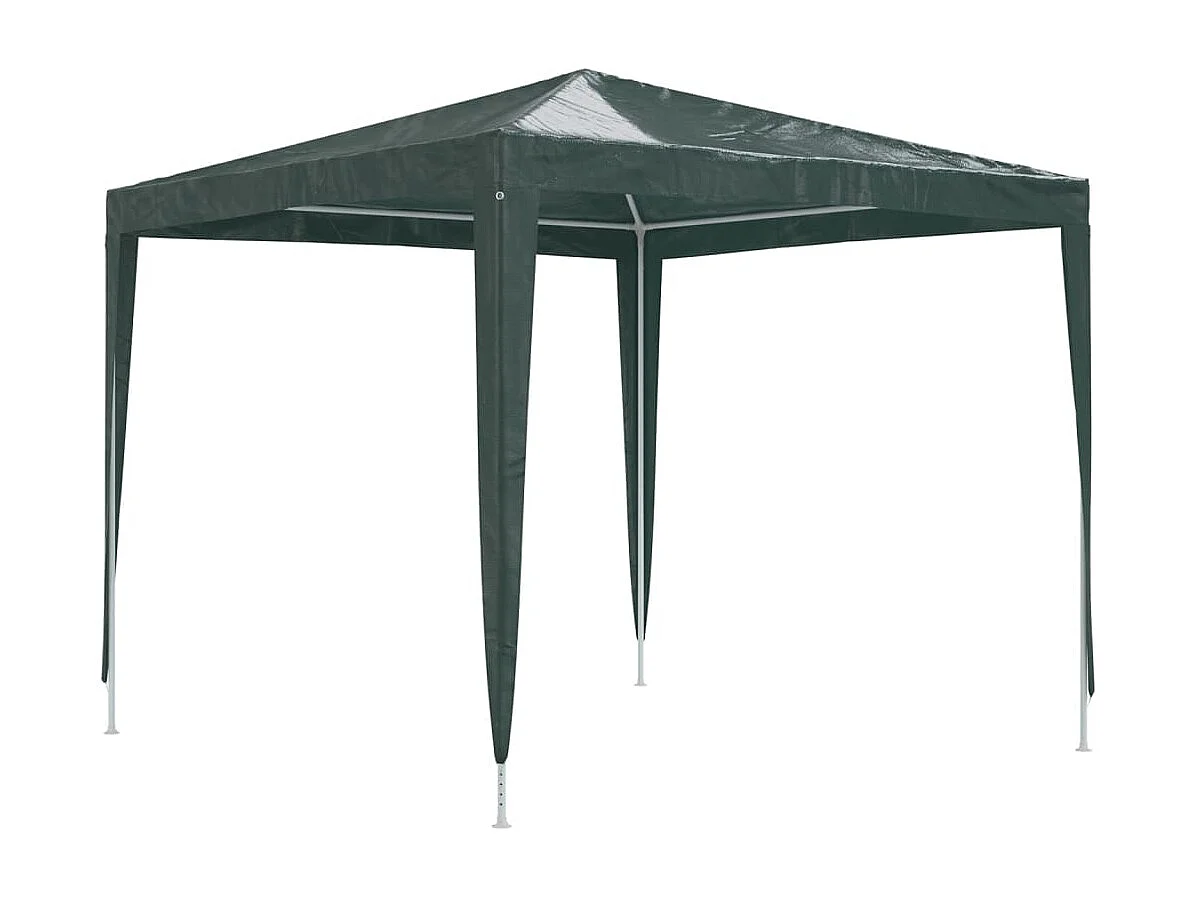 Gazebo Professionale 2,5x2,5 m Verde 90 g/m²