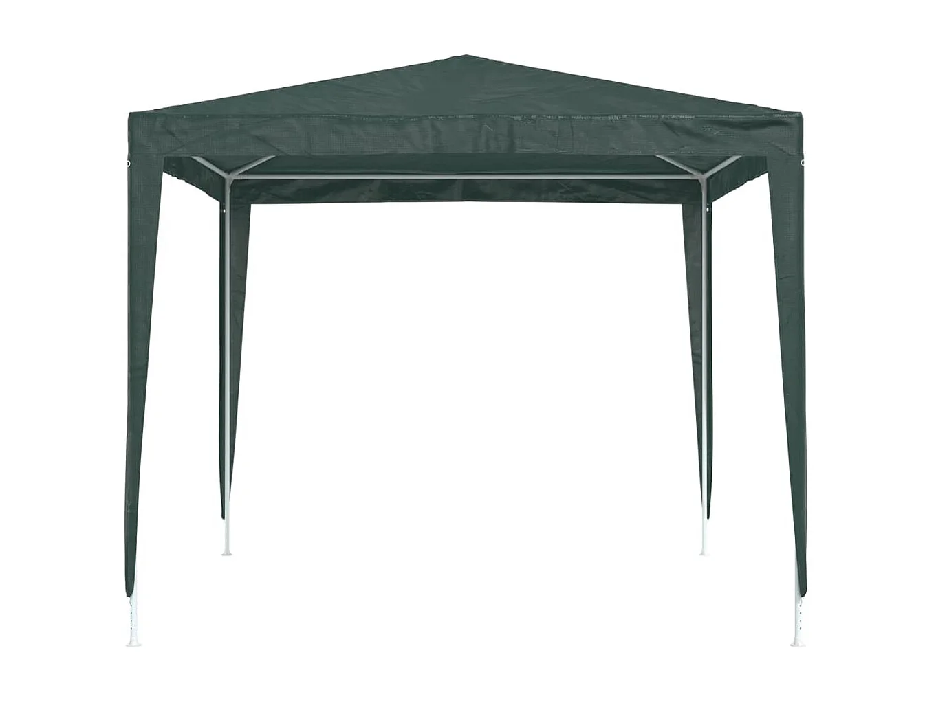 Gazebo Professionale 2,5x2,5 m Verde 90 g/m²