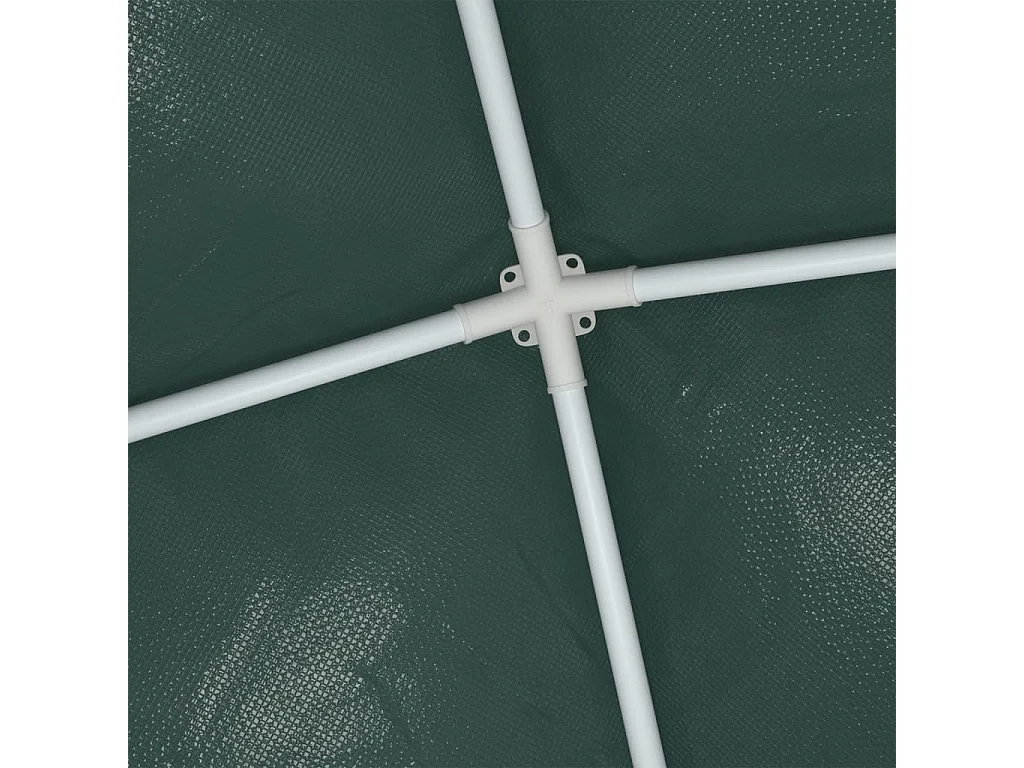 Tente de réception professionnelle 2,5x2,5 m Vert 90 g/m²