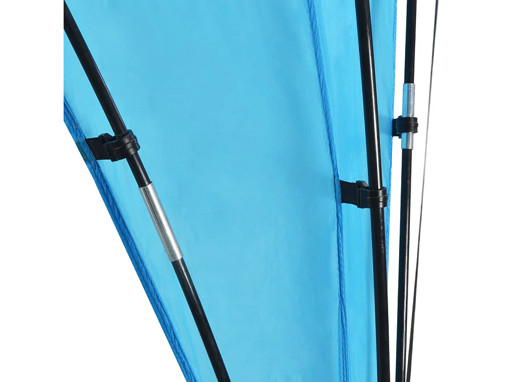 Tendone per Feste ad Arco 450x450x265 cm Azzurro