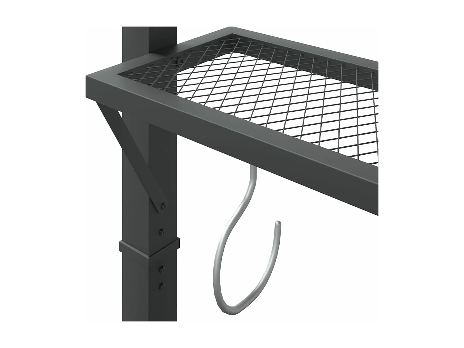 Gazebo com toldo 220x110x200 cm creme