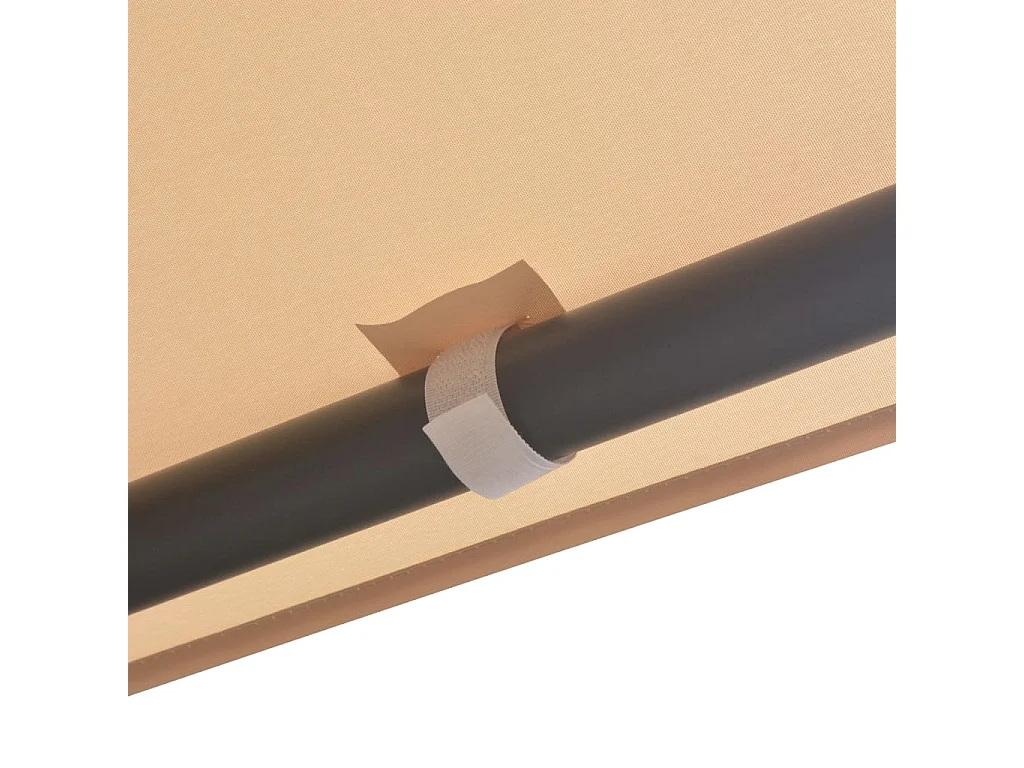 Gazebo/tenda de jardim com cortinas, 3,5 x 2,7 m