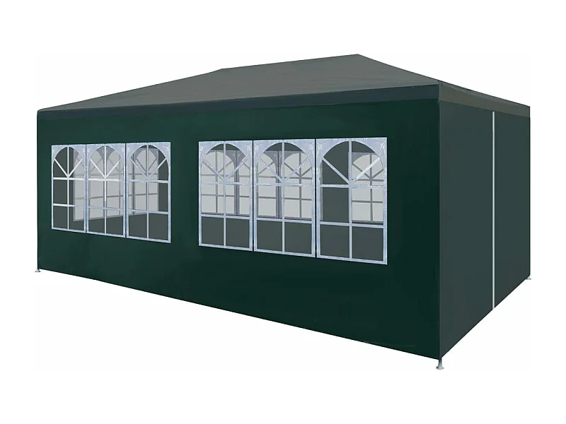 Partyzelt 3x6 m Grün