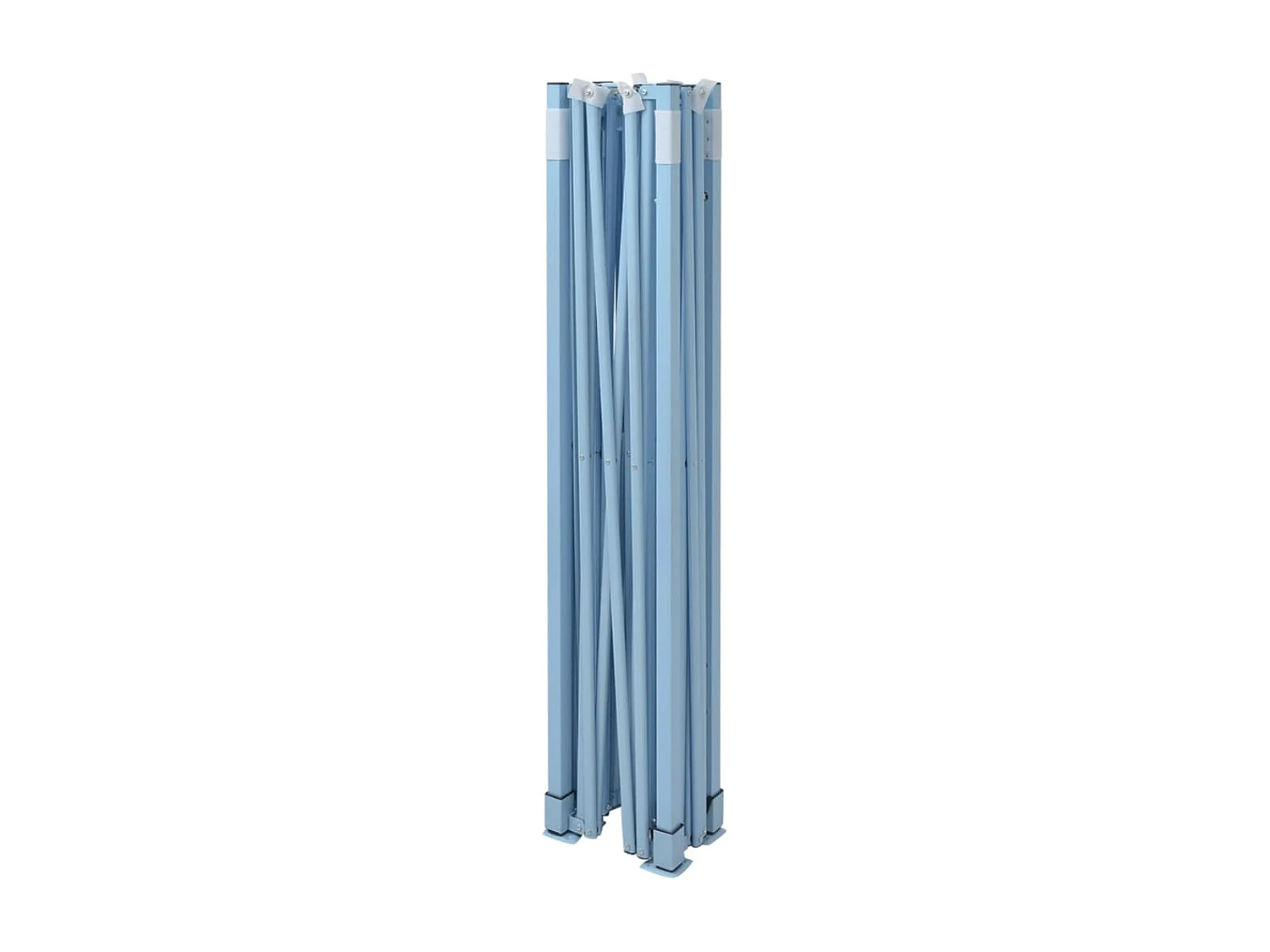 Tente pliable avec 4 parois latéraux 3 x 4,5 m Blanc crème