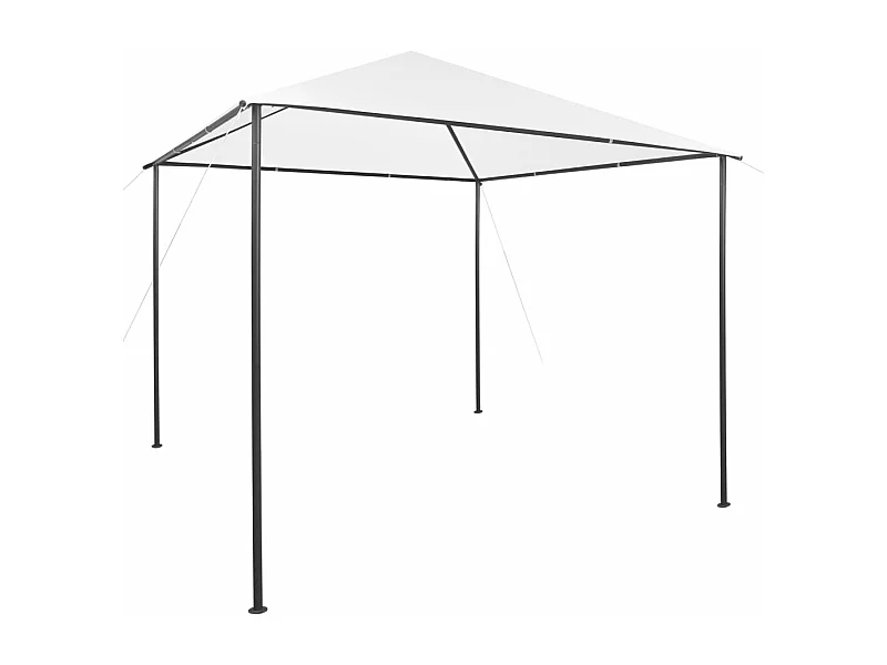 Tenda para festas 3x6 m PE antracite