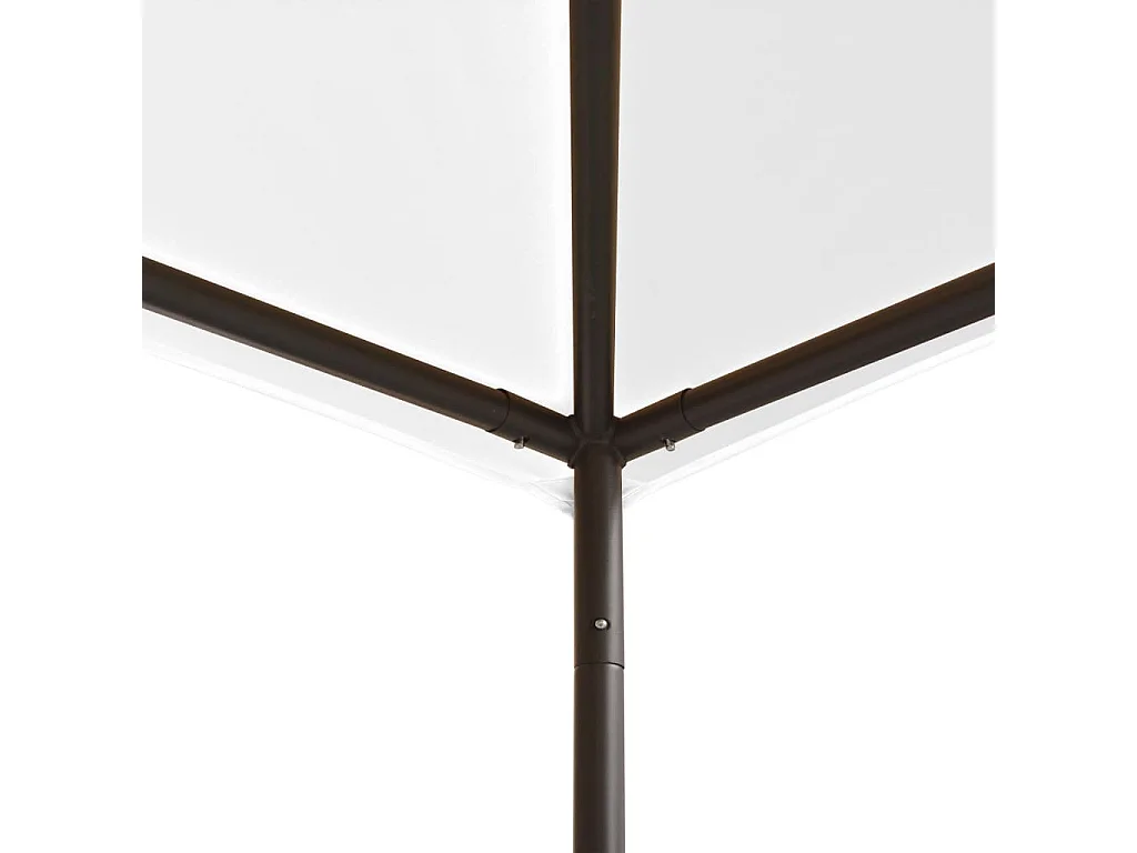 Tonnelle 3x3x2,9 m Blanc 180 g/m²