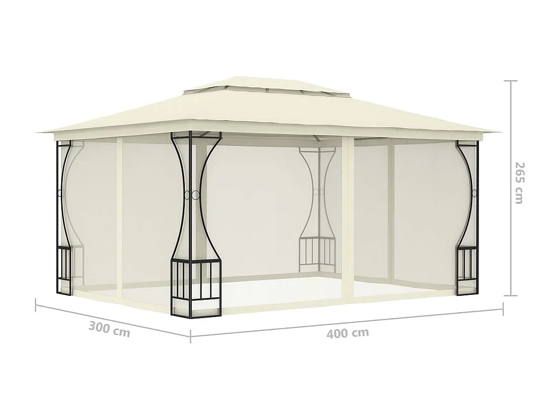 Tenda para festas 3x3 m azul