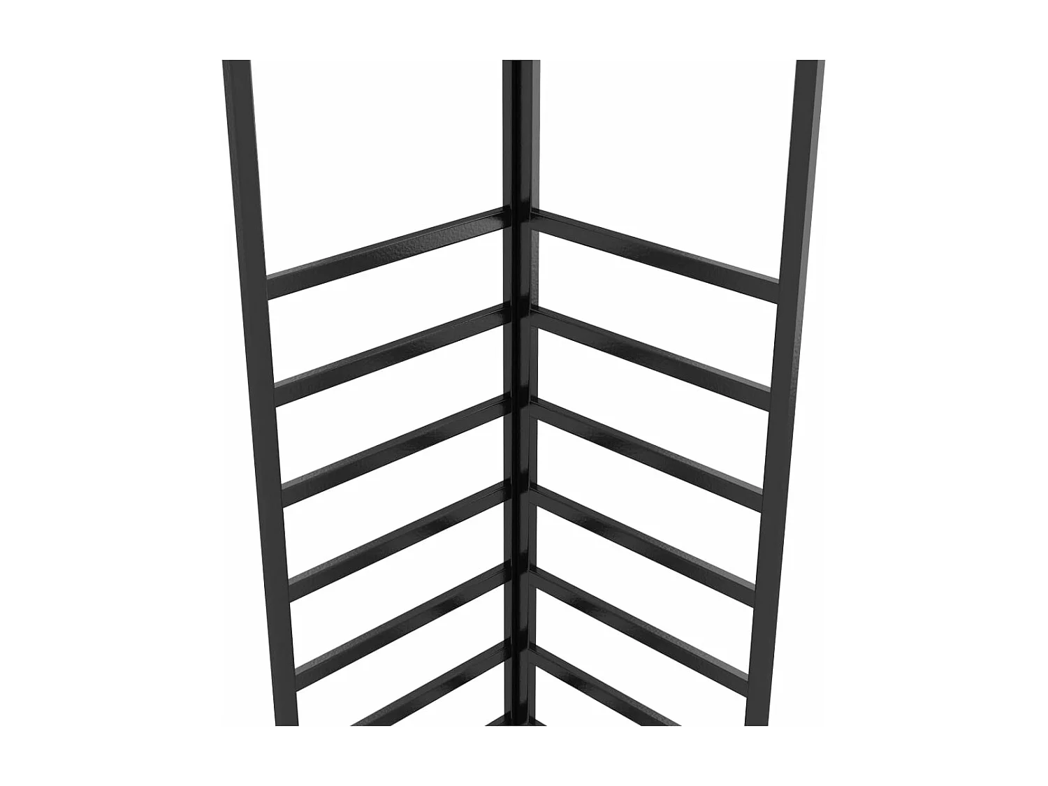 Cenador con tira de luces LED blanco 4x3x2,7 m