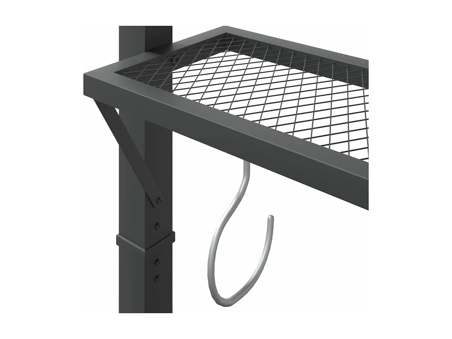 Belvédère avec toit 220x110x200 cm Anthracite