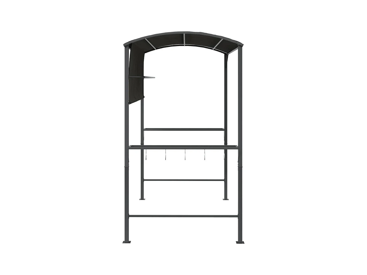 Belvédère avec toit 220x110x200 cm Anthracite