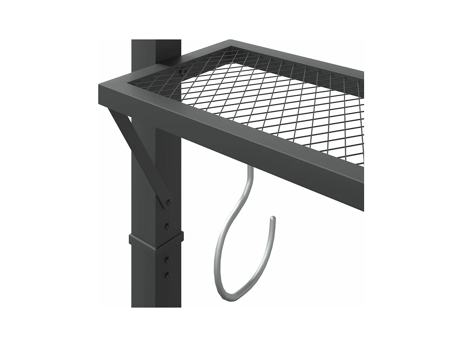 Belvédère avec toit 220x110x200 cm Anthracite