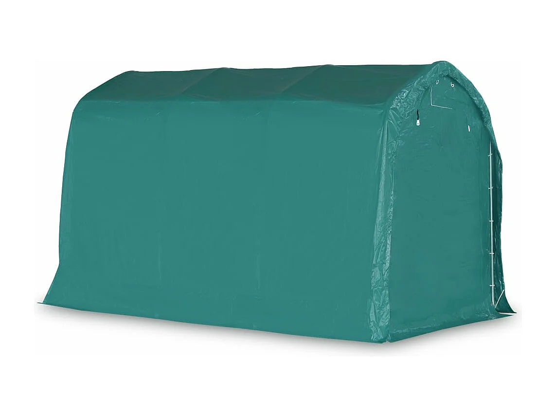 Tente de garage PVC 2,4x3,6 m Vert