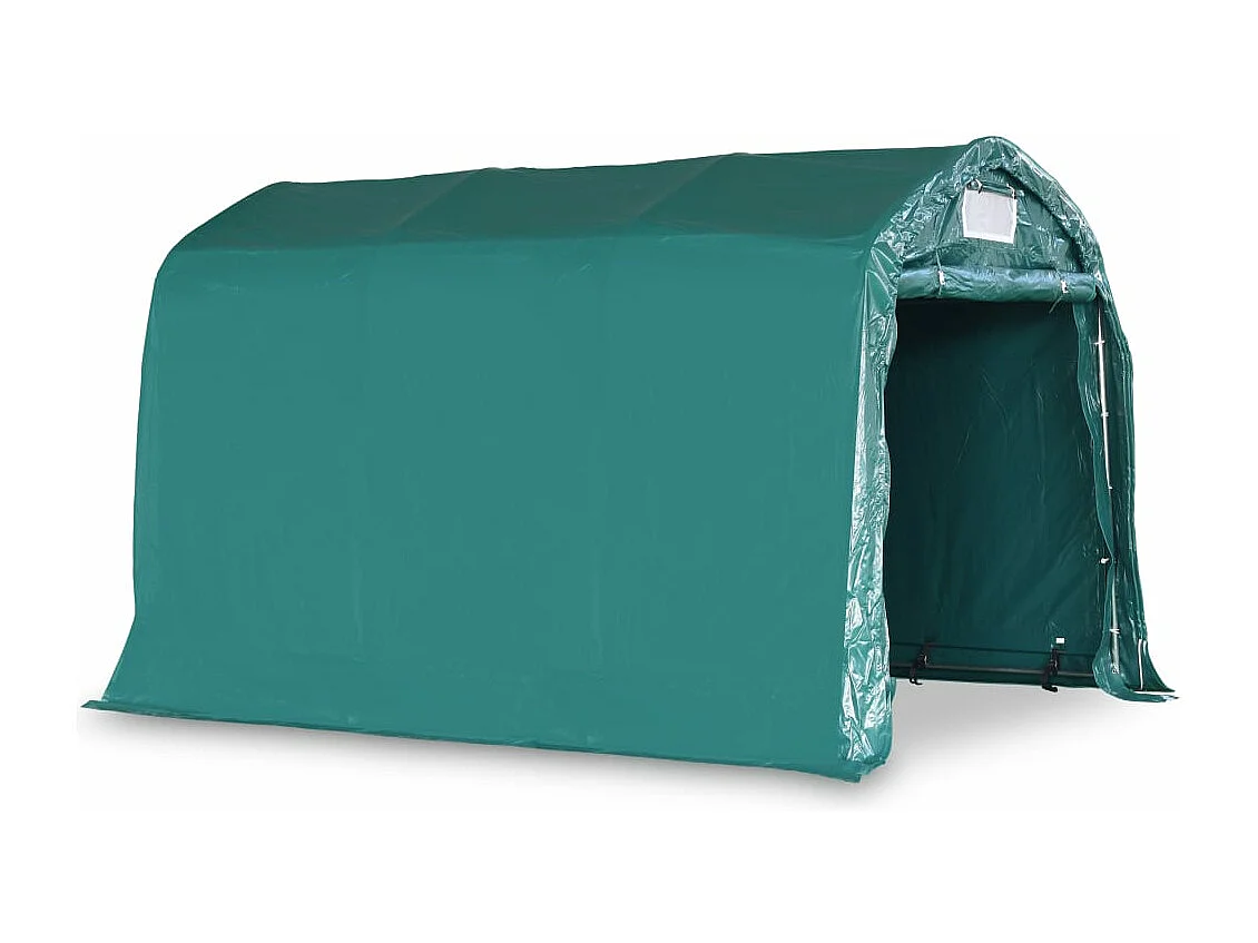 Tente de garage PVC 2,4x3,6 m Vert