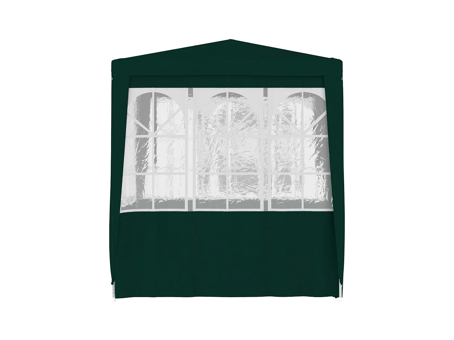 Gazebo Professionale con Pareti 2x2 m Verde 90 g/m²