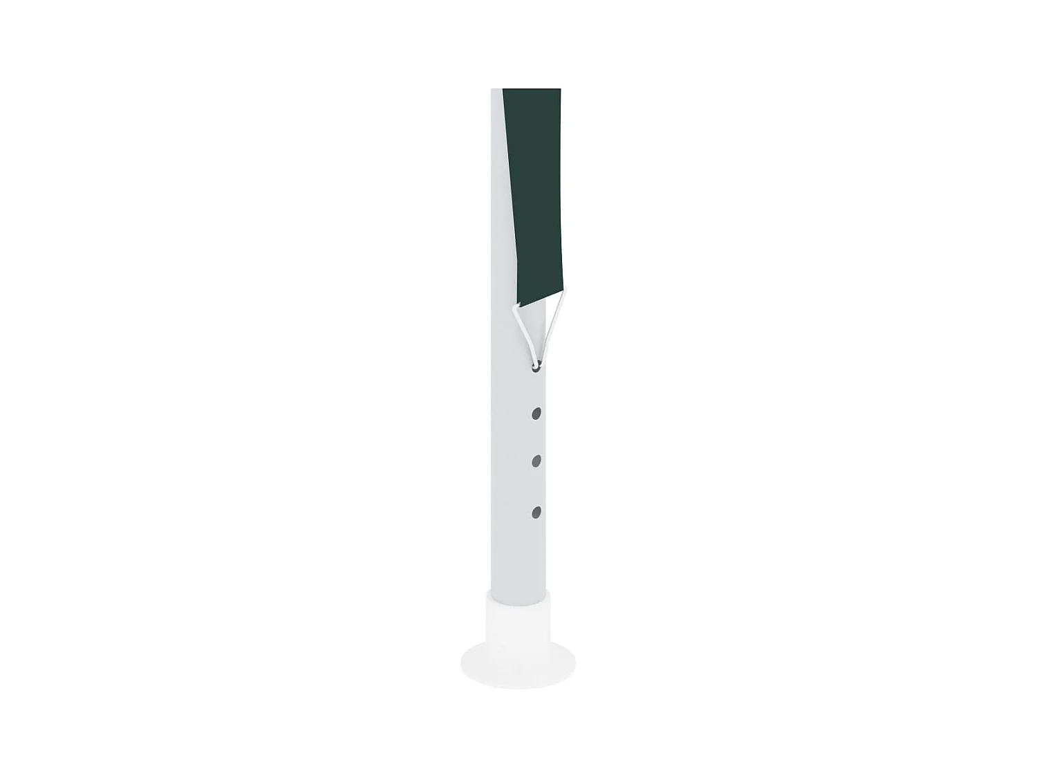 Gazebo Professionale con Pareti 2x2 m Verde 90 g/m²