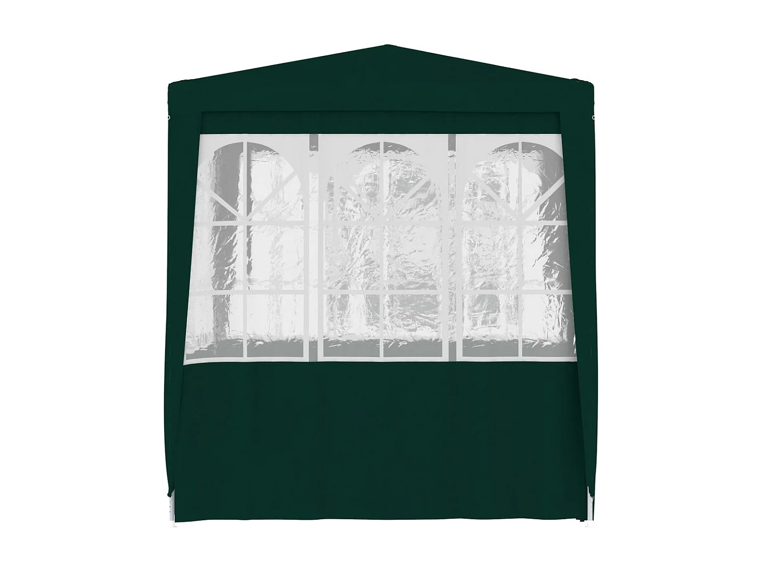 Tente de réception avec parois latérales 2x2 m Vert 90 g/m²