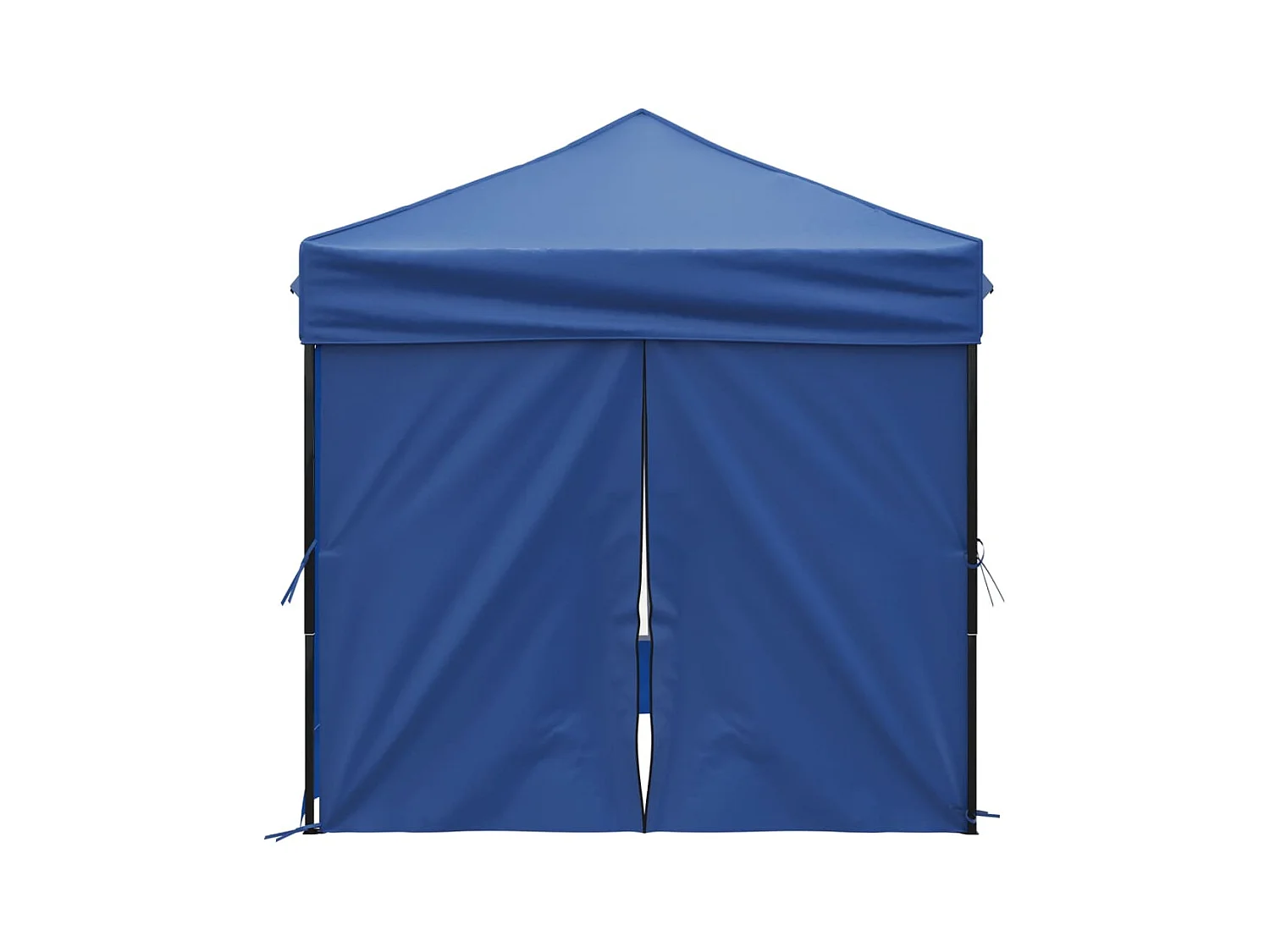 Tenda per Feste Pieghevole con Pareti Laterali Blu 2x2 m