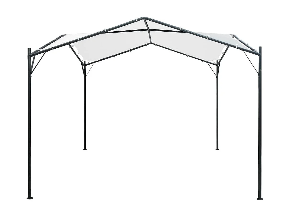 Belvédère 3x3x2,6 m Blanc 180 g/m²