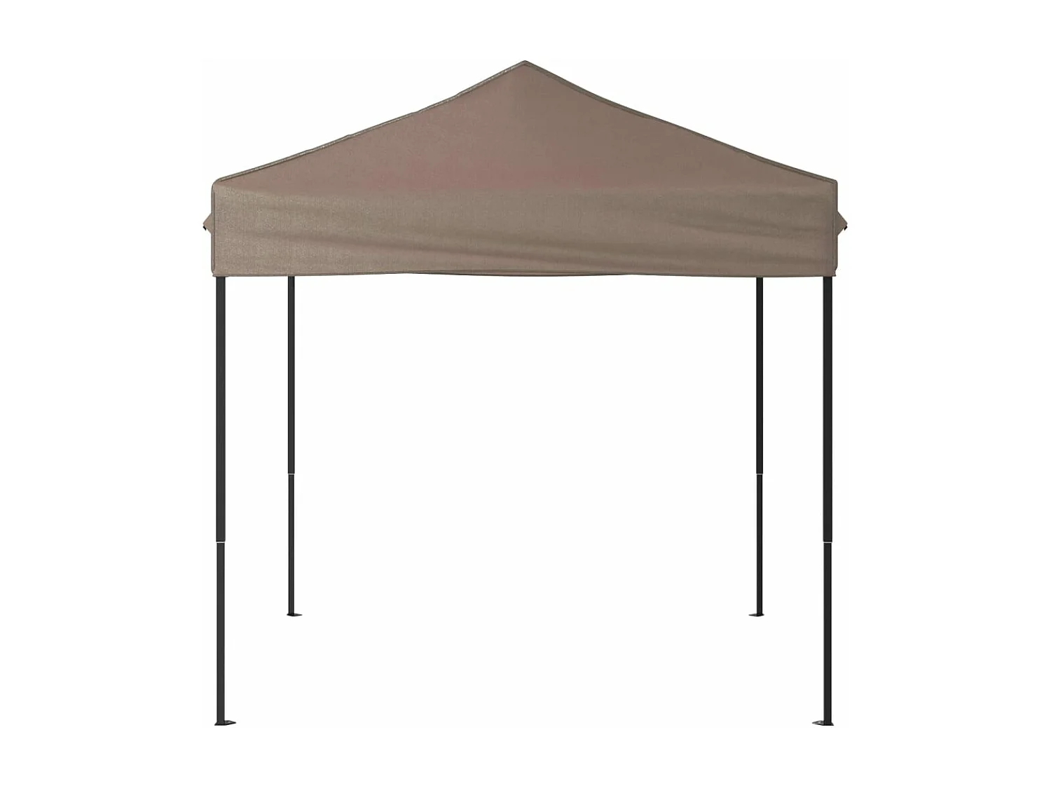 Tente de réception pliable Taupe 2x2 m