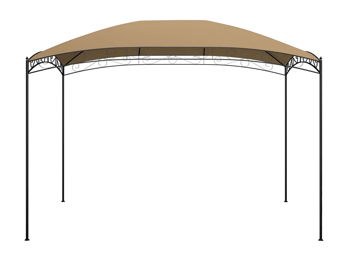 Belvédère 3x4x2,65 m Taupe 180 g/m²