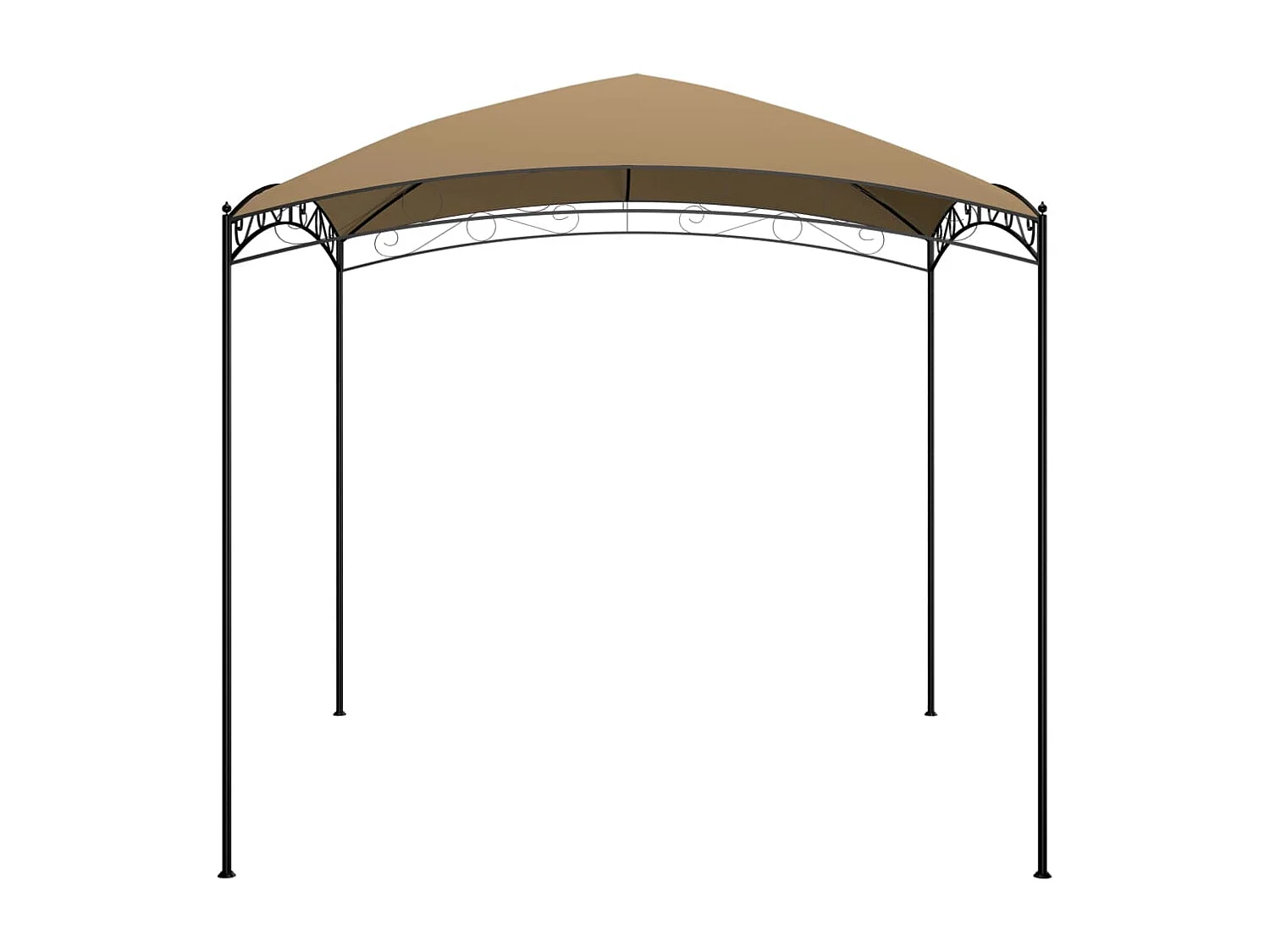 Belvédère 3x3x2,65 m Taupe 180 g/m²