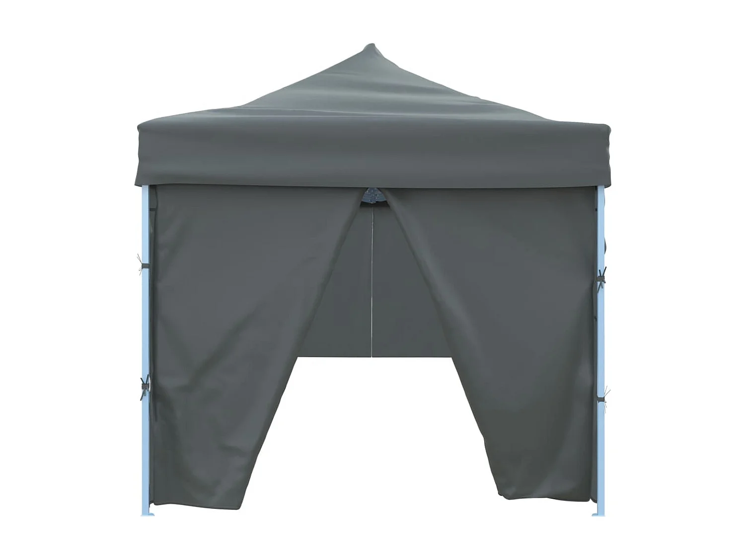 Tente de réception pliable avec 8 parois 3 x 9 m Anthracite