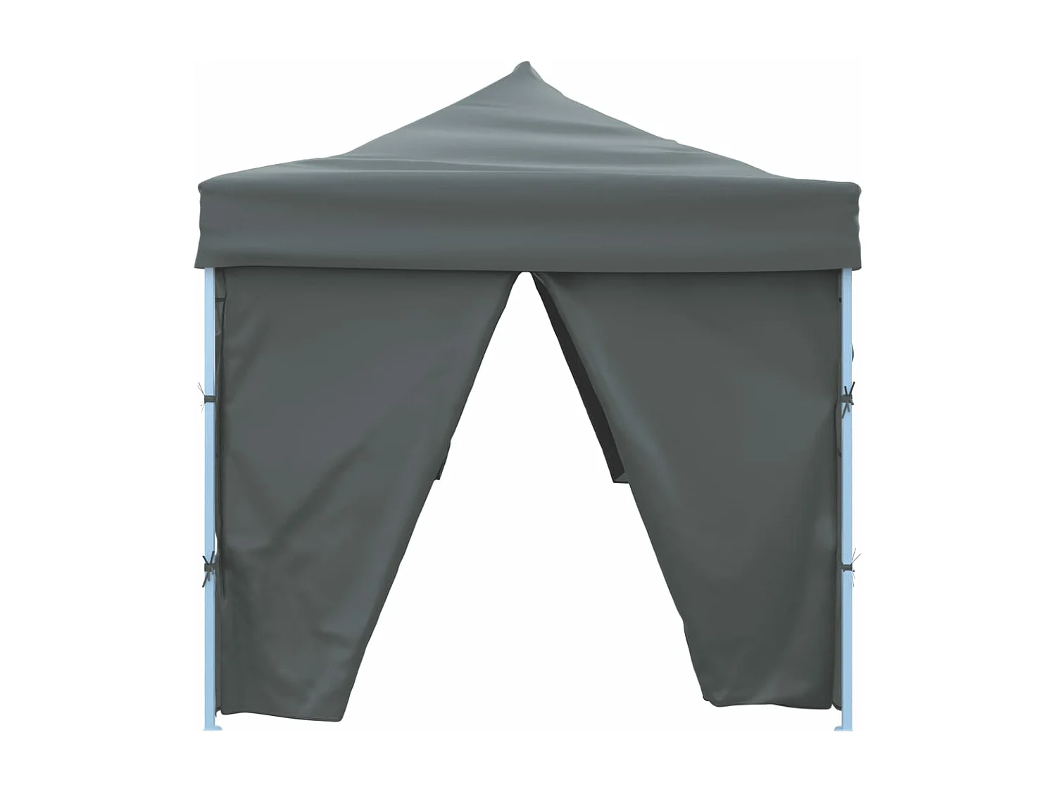 Tente de réception pliable avec 8 parois 3 x 9 m Anthracite