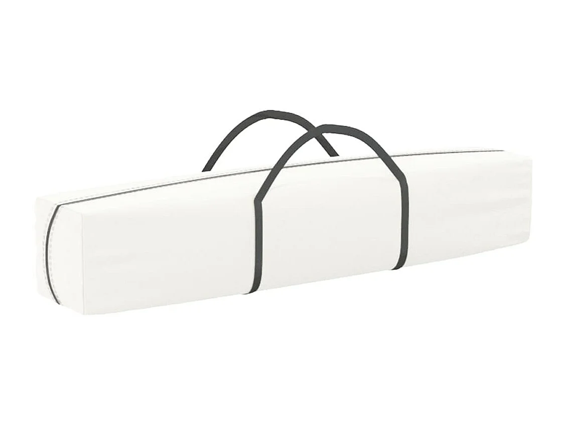 Tente de réception pliable Blanc 3x6 m