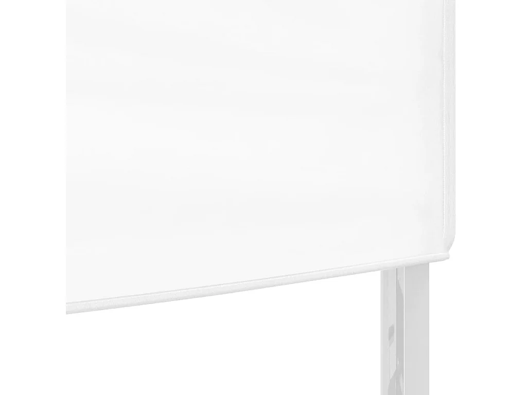 Tente de réception pliable Blanc 3x6 m