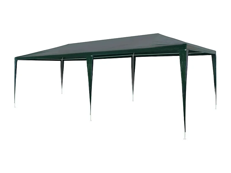 Partyzelt 3x6 m PE Grün