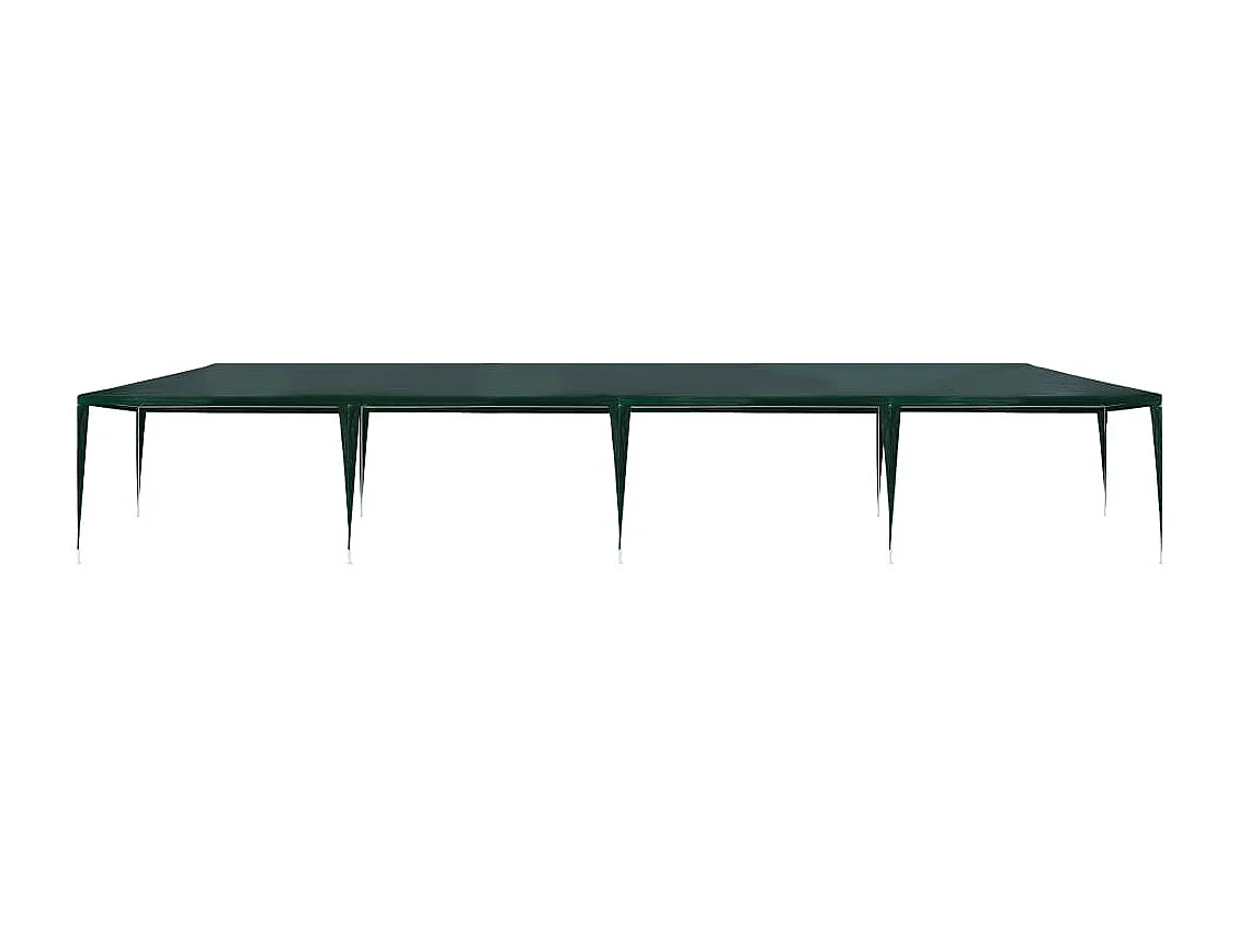 Tente de réception 3x12 m PE Vert