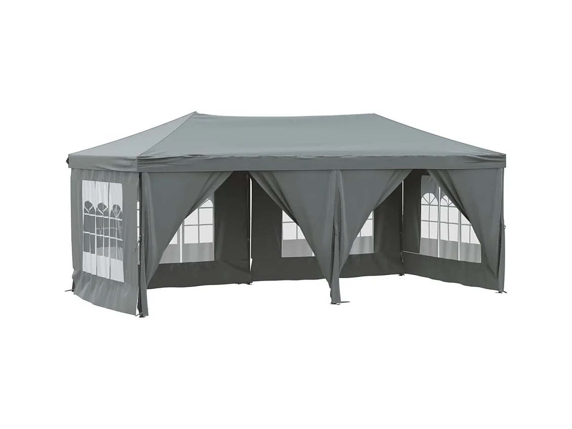 Tenda para festas 3x6 m PE antracite
